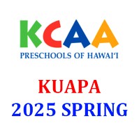 2025 Spring KCAA Kuapa Preschool