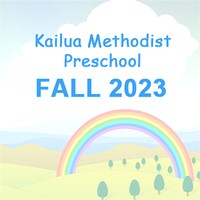 2023 Fall Kailua Methodist Preschool