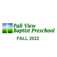 2022 Fall Pali View Baptist Preschool